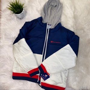 Champion puffer jacket (never worn, with tags)